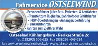 Infos zu  Fahrservice Ostseewind